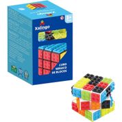 Cubo Mágico de Blocos 55 peças Xalingo