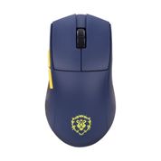 Mouse Gamer Redragon King Pro World of Warcraft Aliança, Wireless, Bluetooth, 26000 DPI, PMW3395, 5 Botões Programáveis, Azul