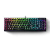 Teclado Mecânico Gamer Razer Blackwidow V4 X, Chroma RGB, Switch Green, Preto