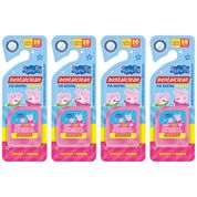 4 FIO DENTAL INFANTIL - PEPPA PIG - 20M - ROSA - DENTALCLEAN