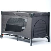 BERÇO DESMONTÁVEL MOONLIGHT 2 WOVEN BLACK (PRETO) - ABC DESIGN