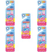 5 FIO DENTAL INFANTIL - PEPPA PIG - 20M - ROSA - DENTALCLEAN