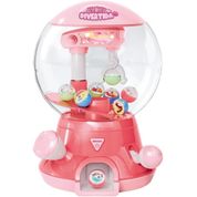 MINI MAQUINA GARRA DIVERTIDA BALL ROSA - DM TOYS
