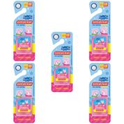 5 FIO DENTAL INFANTIL - PEPPA PIG - 20M - ROSA - DENTALCLEAN
