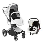 CARRINHO MOISÉS 0 A 15 KG CANDY BRANCO + BEBE CONFORTO CANDY BRANCO - LITET