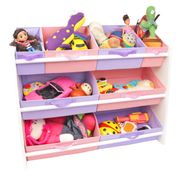 Estante Organizadora de Brinquedos Montessoriano Feminino