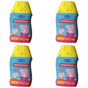 4X GEL DENTAL INFANTIL PEPPA PIG SEM FLUOR 100G -DENTALCLEAN