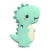 Mordedor Sensorial de Silicone Dino Macio Verde Love