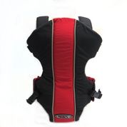 Bolsa Mochila Canguru Bebe 2 Em 1 Preto Vermelho Love