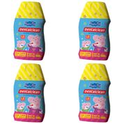 4X GEL DENTAL INFANTIL PEPPA PIG SEM FLUOR 100G -DENTALCLEAN