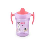 Copo Evolution Trainer 230ml +6m Rosa Animais Nuk