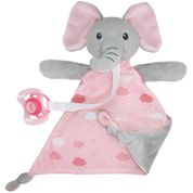 Naninha Com Prendedor Elefante Rosa Buba