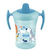 Copo Evolution Trainer 230ml +6m Azul Leão Nuk