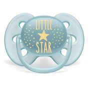 Chupeta Ultrasoft 6-18m Little Star 1und Philips Avent