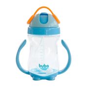 Copo Com Alça e Pêndulo 300ml +12m Azul Buba