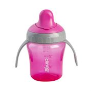 Copo Transição 200ml +6m Rosa Clingo