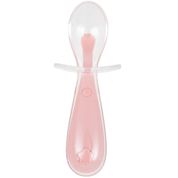 Colher Silicone Com Protetor Rosa Buba