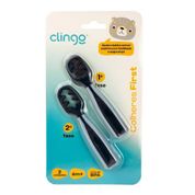 Colheres Treinamento First Azul Clingo
