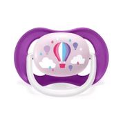 Chupeta Ultra Air Happy 6-18m Balões Lilás Philips Avent
