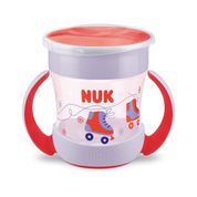 Copo Mini Magic Cup 360º 160ml +6m Vermelho Patins Nuk