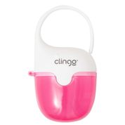 Porta Chupetas Baleia Rosa Clingo