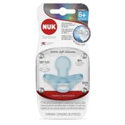 Chupeta Sensitive Silicone +6m Azul Nuk