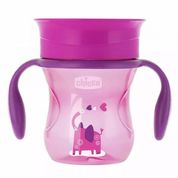 Copo Perfect Cup Rosa 200ml +12m 360º Chicco