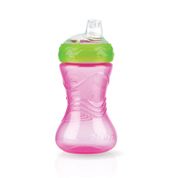 Copo Bico De Silicone 300ml +6m Rosa Nuby