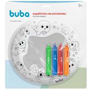 Espelhinho de Atividades Com Giz Para Banho Buba