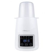 The First Aquecedor de Mamadeira 2 em 1, Aquece e Esteriliza, Tamanho Padrão, 3 Peças, Branco