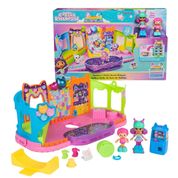 Playset Festa no Sótão A Casa Mágica de Gabby Sunny | Celebração Encantada com Personagens Licenciados e Diversão para Fãs da Série