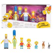 Pack com 7 Bonecos Articulados Família Simpsons Sunny | Coleção Completa com Homer, Marge, Bart, Lisa, Maggie e Mais | Presente Geek Incrível
