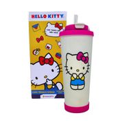 Copo Térmico 850ml Zona Criativa Hello Kitty Spring | Produto Licenciado, Estampa Fofa e Ideal para o Dia a Dia com Muito Estilo