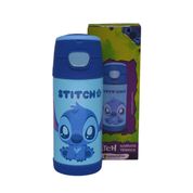 Garrafa Térmica Infantil 350ml Zona Criativa Stitch Top Handle | Licenciada, Antivazamento e Ideal para Passeios ou Escola
