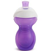 Copo Bite Proof Click Lock 266ml + 9 meses Roxo Munchkin