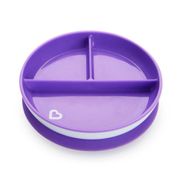 Prato Com Ventosa Roxo Munchkin