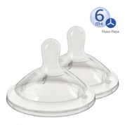 Bico Step Up +6meses Fluxo Papa c/2 Chicco