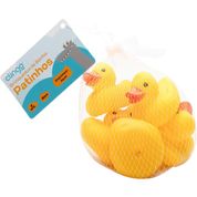 Brinquedos de Banho Patinhos Amarelos +4m 6und Clingo
