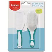 Escova e pente Azul Buba