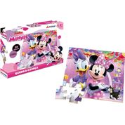Quebra-Cabeça Minnie Disney 30 Peças em Madeira Xalingo