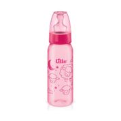Mamadeira Divertida 240ml +6m Rosa Lillo