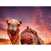 Quebra-Cabeças Animais do Deserto Camelos de 300 peças em MDF