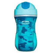 Copo Sport Cup Térmico 266ml +14m Azul Chicco