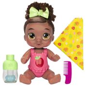 Baby Alive Bebê Shampoo Berry Boo Negra - Hasbro