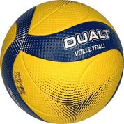 Bola de Vôlei Oficial Dualt Amarela/Azul - Topper