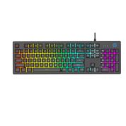 Teclado Gamer HP K500F Led RGB Black 7ZZ97AA#AC4