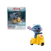 Boneco Stitch Lambreta Amarela Yume Zoom Sunny | Fofo, Estiloso e Perfeito para Fãs da Disney e Aventuras Sobre Rodas