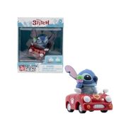 Boneco Stitch Carrinho Vermelho Yume Zoom Sunny | Divertido, Colecionável e Perfeito para Fãs da Disney e Corridas Criativas