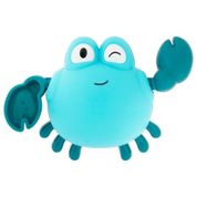 Brinquedo De Dar Corda Caranguejo Masculino Pimpolho - Azul