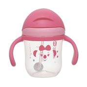 Copo De Treinamento Com Alcas 220ml Rosa Lilica Ripilica BB
